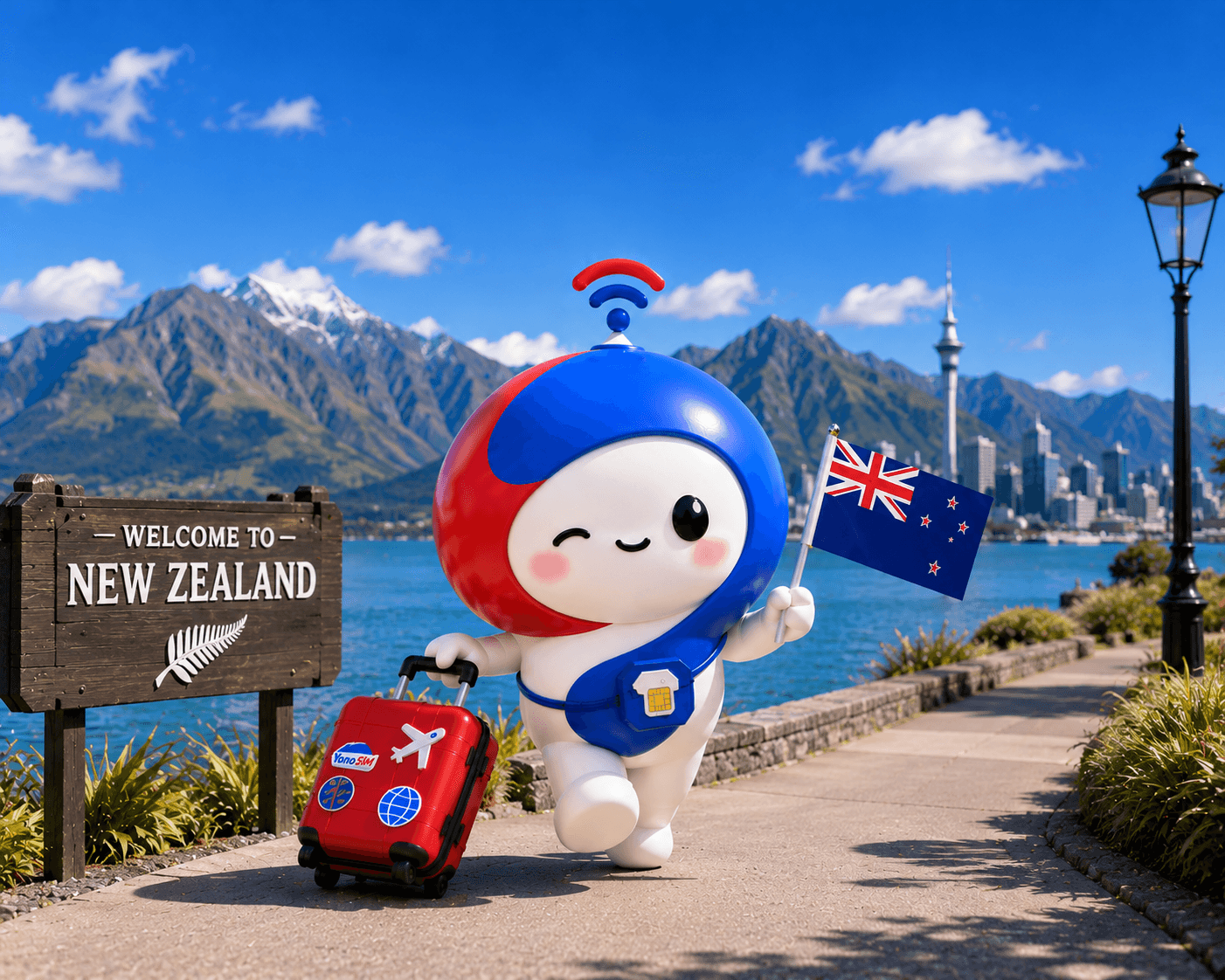 ニュージーランド travel eSIM